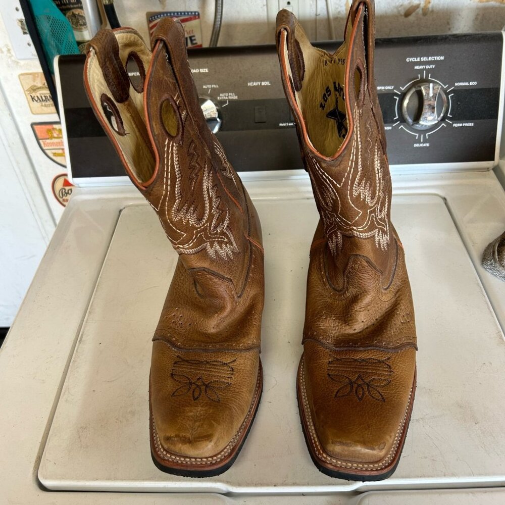 Los Altos Men's Boots, Round Toe Brown